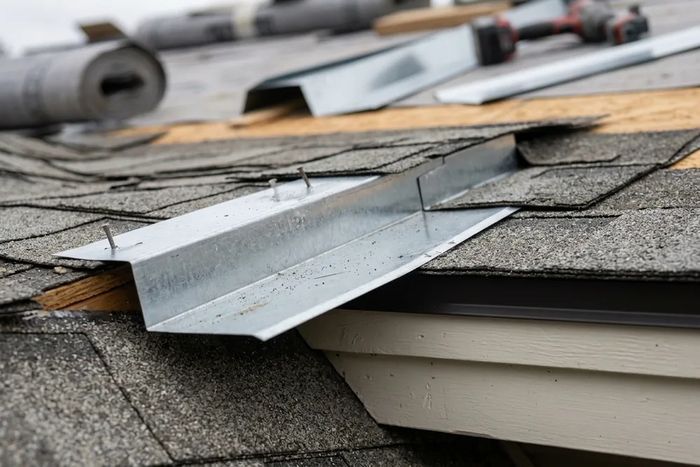Roofing Z Flashing in use: What Is Z Bar Flashing? Names, Profile, and Sizing