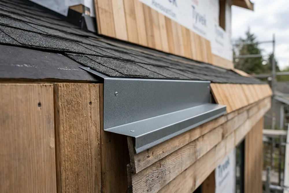 Roofing Z Flashing in use: Why Use Z Flashing? The Case for the Part