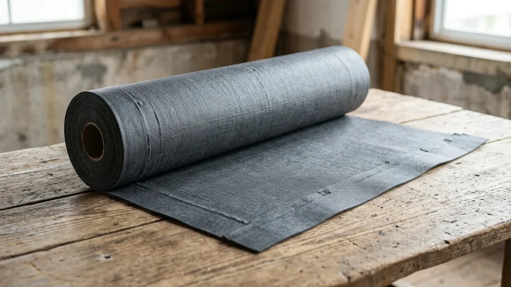 Steel Roof Underlayment shown in a clear product photo