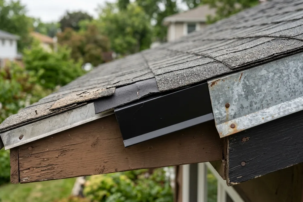 Roof Drip Edge Flashing in use: Different Types of Roof Drip Edge Materials