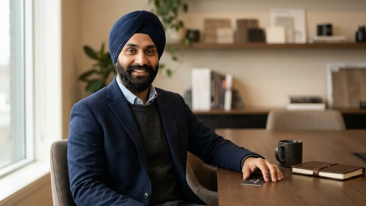 Dilpreet Singh, founder of Throne Roofing