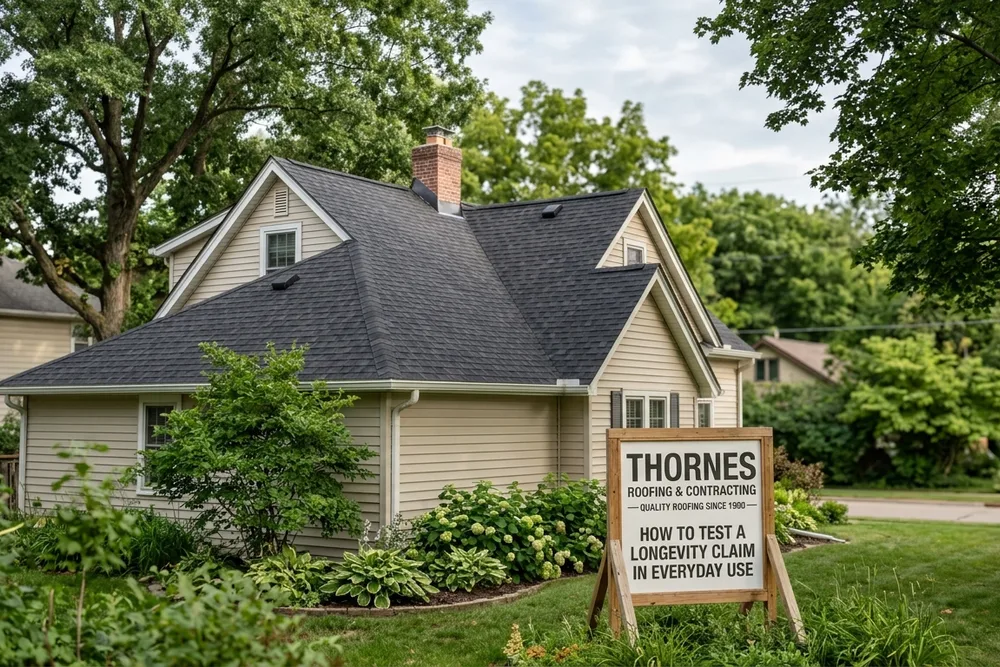 Thornes Roofing & Contracting in use: Quality Roofing Since 1990: How to Test a Longevity Claim